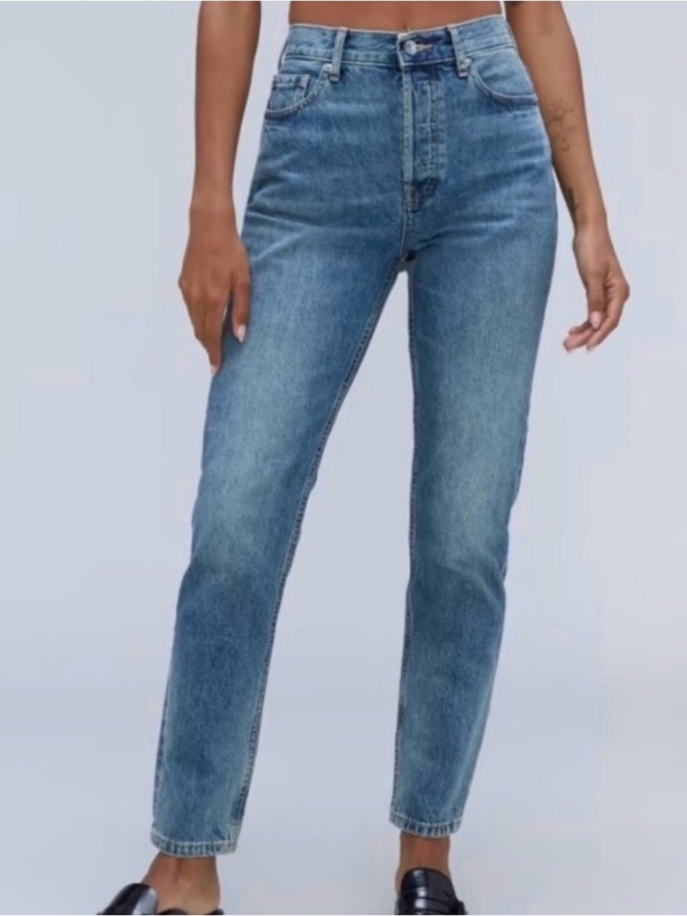 Everlane Women's Curvy Way-High Skinny Jeans
